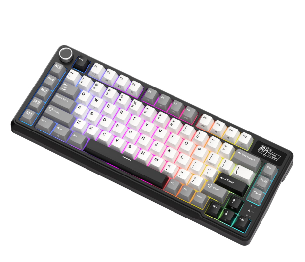 Royal Kludge RK L75 Knight Black Beige switch - 1455759 - zdjęcie 4